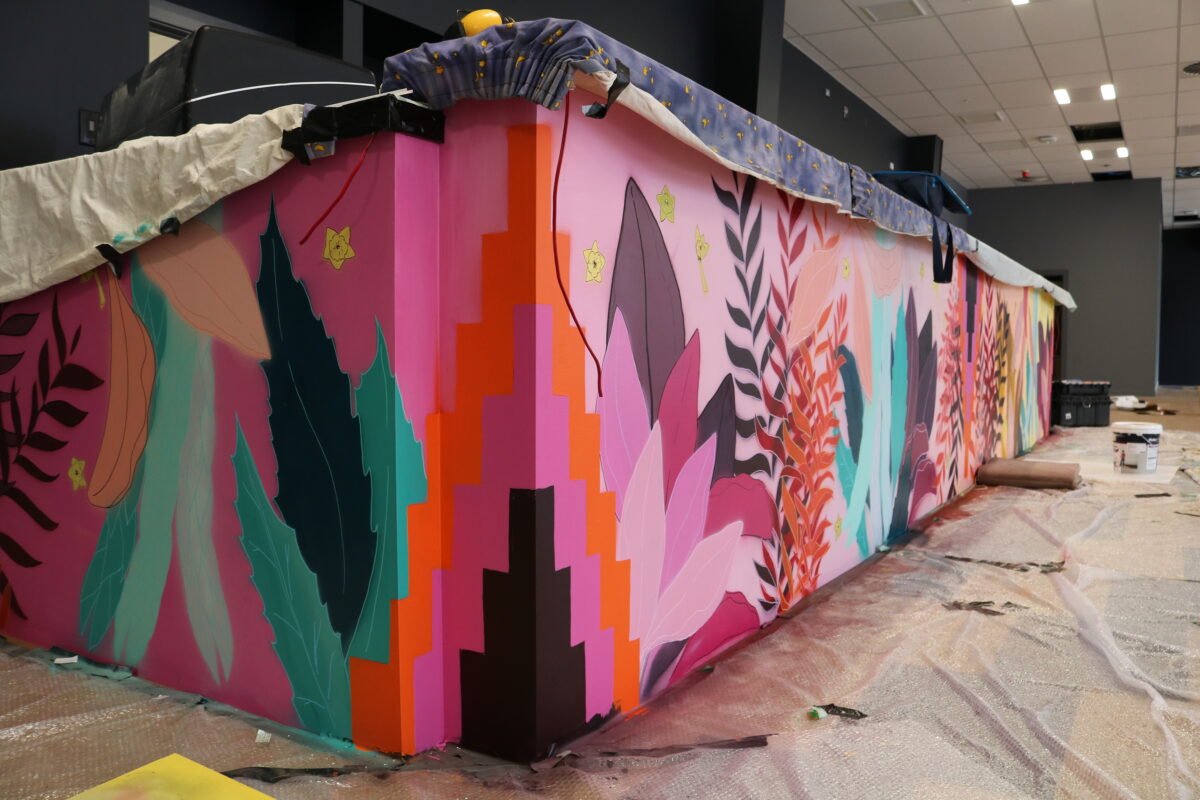 Ahurea Auahi Ora Aroha Severy Mural