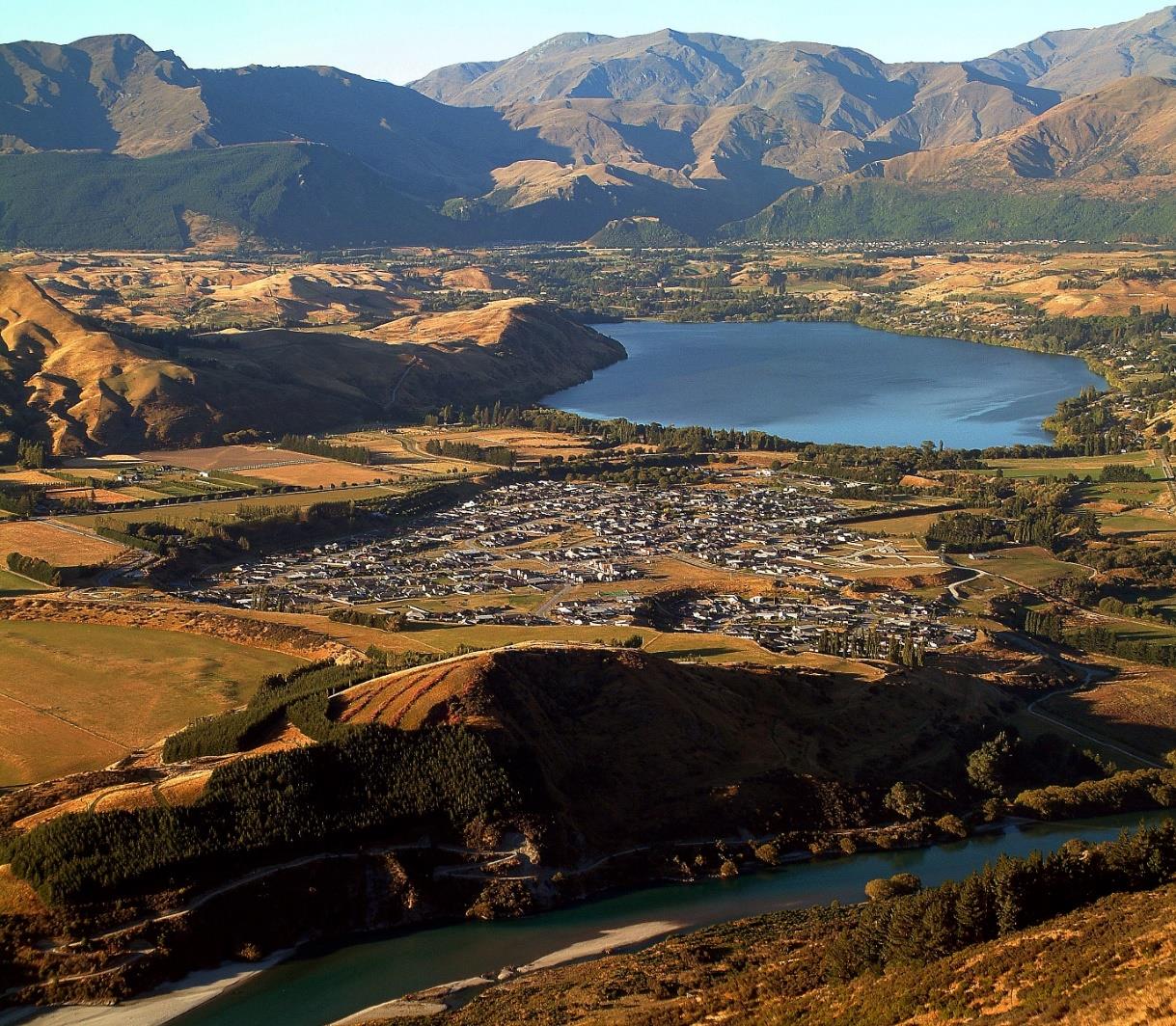 230614 Aukaha Waiwahakaata Cvs Final Te Pūtahi/Ladies Mile area to the left of Waiwhakaata.