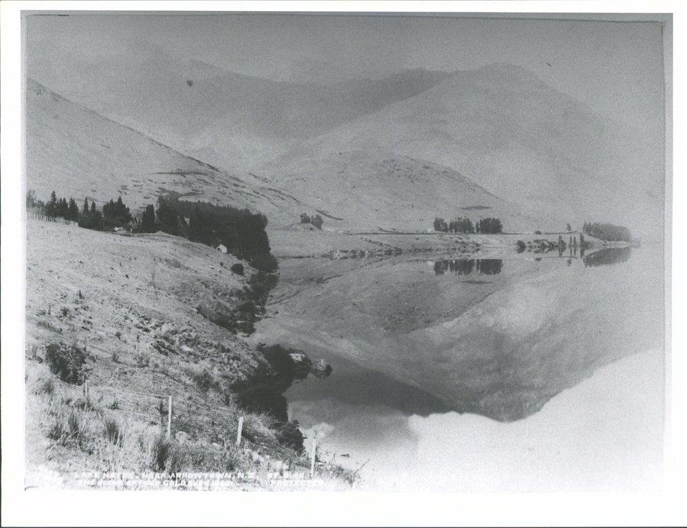 Old Pic 230614 Aukaha Waiwahakaata Cvs Final Waiwhakaata in 1903. Its name references the lake as a place of reflection, a mirror lake, indicating a mauri of clean, clear waters of such clarity and quality that they reflected the surrounding landscape.